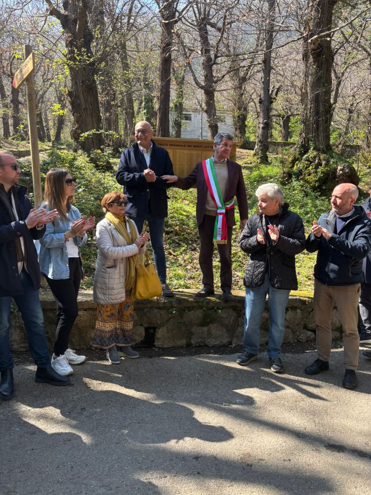 Castellammare, inaugurato il sentiero del Rio Lavello