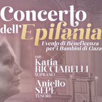 Un concerto di Beneficenza per i bambini di Gaza: l’Epifania di Palma con Katia Ricciarelli