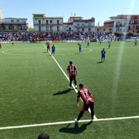 Malore sugli spalti per un tifoso rossonero: sospesa Palmese-Manfredonia