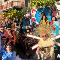 Show al Gran Carnevale Maiorese: i Gaudenti danno spettacolo in Costiera Amalfitana