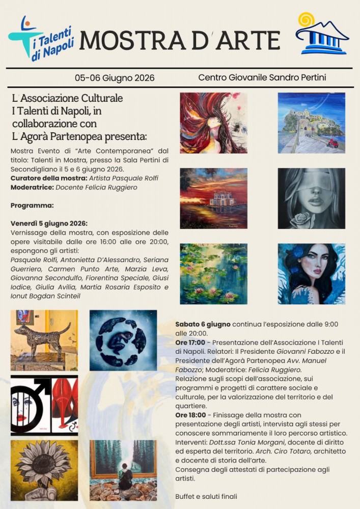 Il talento degli artisti napoletani in mostra