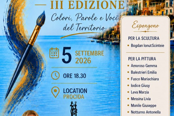 Colori, parole e voci del territorio: riparte "Procida Arte Viva"