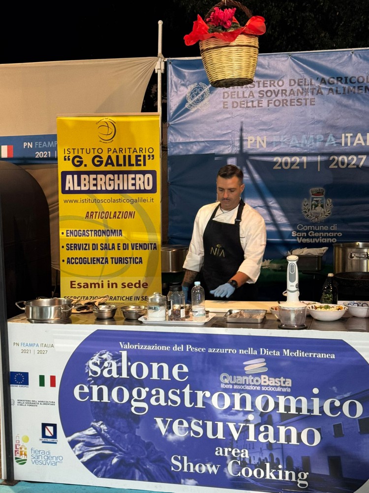 L'Istituto "Galilei" regala emozioni in gusto alla Fiera di San Gennaro Vesuviano