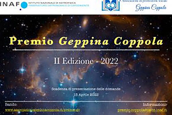 “Una stella del cielo”: al premio “Geppina Coppola” osservazioni astronomiche e lezioni al planetario