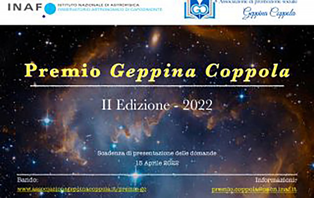 “Una stella del cielo”: al premio “Geppina Coppola” osservazioni astronomiche e lezioni al planetario
