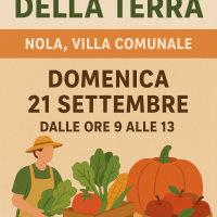 Nola, domenica 21 settembre torna il Mercato della Terra