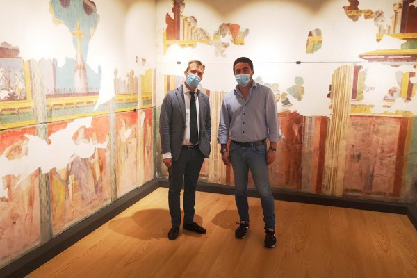 Zuchtriegel visita il Museo di Terzigno: annunciato un ulteriore ampliamento del MATT