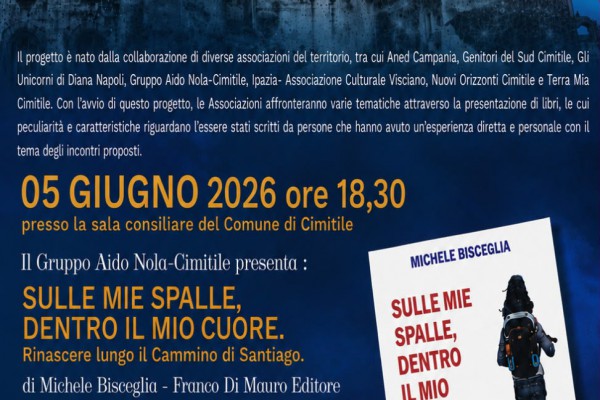 A Cimitile “Raccontami di TE”: il dolore che diventa cammino con Michele Bisceglia