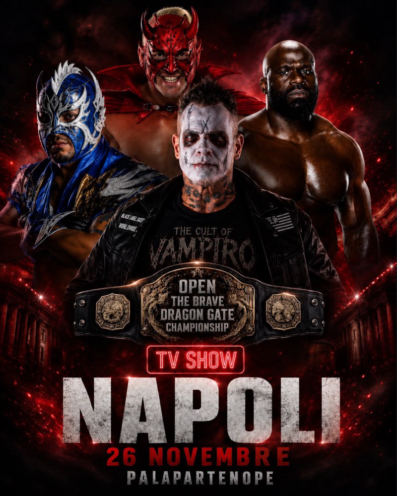 Il grande wrestling torna a Napoli il 26 novembre