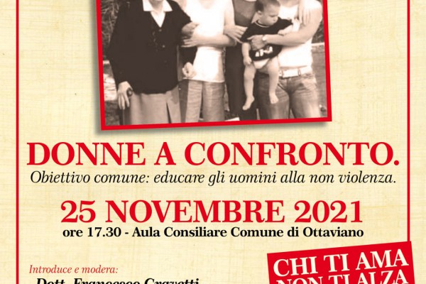 “Donne a confronto”, convegno a Ottaviano per la giornata internazionale per l'eliminazione della violenza contro le donne