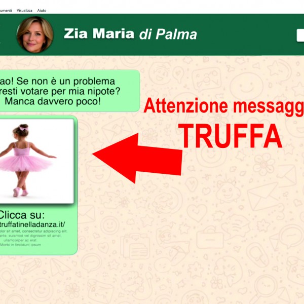 Allarme truffe online: “Ciao! Se non è un problema potresti votare per mia nipote?