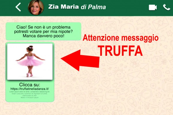 Allarme truffe online: “Ciao! Se non è un problema potresti votare per mia nipote?