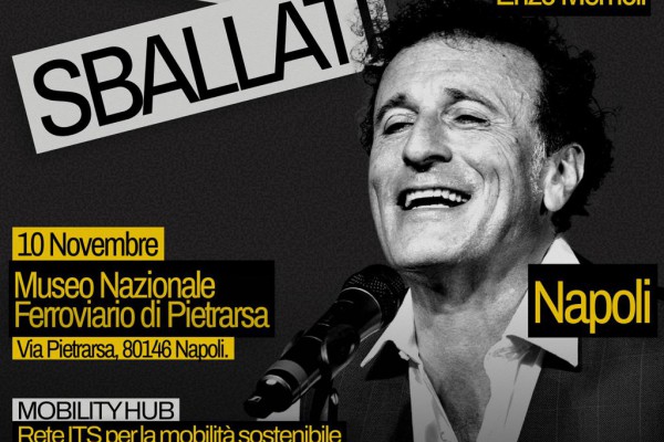 Valori sballati, a Pietrarsa e a Caserta la lezione-spettacolo di Enzo Memoli sulle scelte di studio e di lavoro