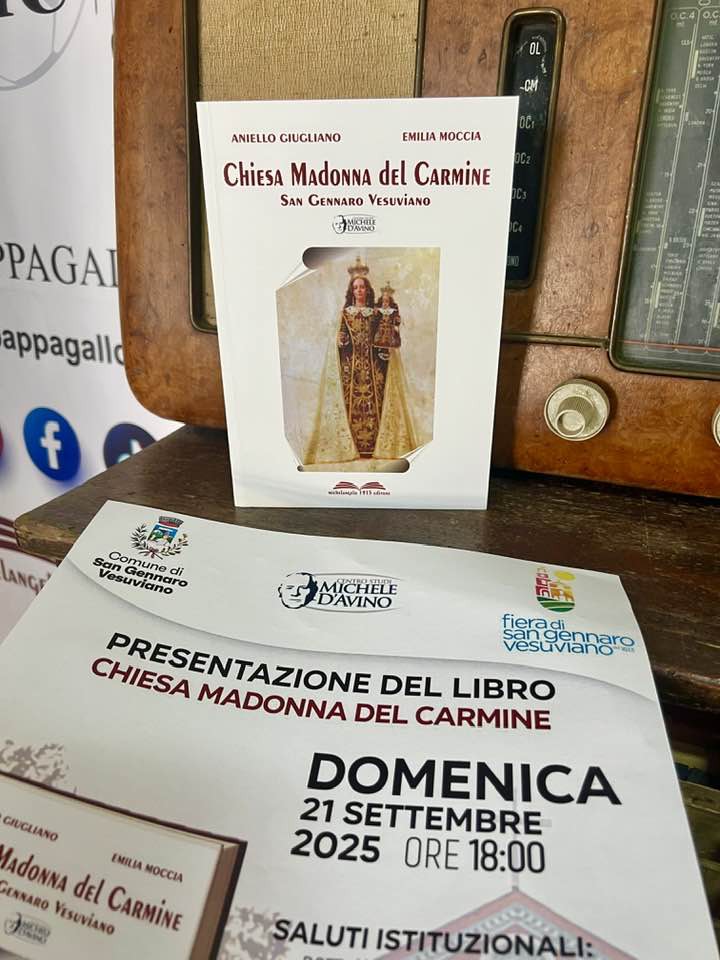 Un libro sulla Chiesa Madonna del Carmine, di Aniello Giugliano ed Emilia Moccia