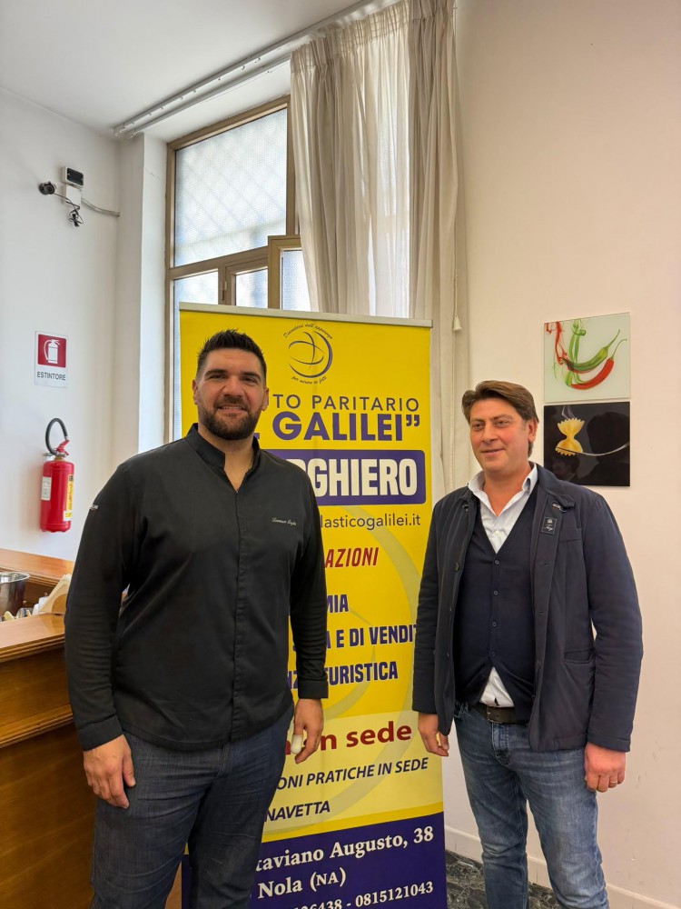 Tommaso Foglia incontra gli studenti del Galilei di Nola: una storia di passione, impegno e sogni da realizzare