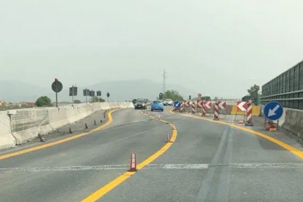 Statale 268, il maltempo fa slittare i lavori al viadotto 'Zingariello'