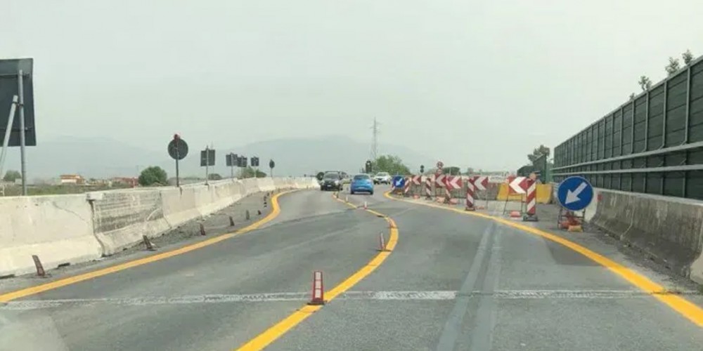 Statale 268, il maltempo fa slittare i lavori al viadotto 'Zingariello'