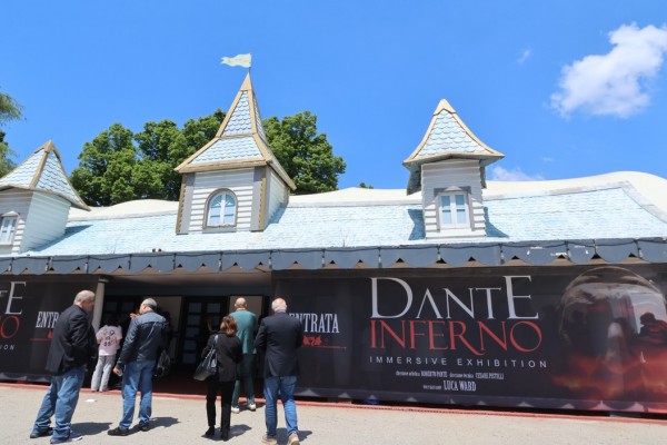 AL VIA “DANTE INFERNO - IMMERSIVE EXHIBITION ”: A NAPOLI AL PALA EDEN APRE LA GRANDE MOSTRA MULTISENSORIALE