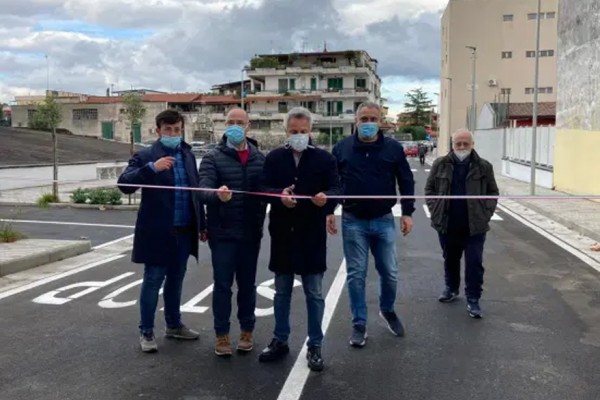 Ottaviano, apre la strada di collegamento tra via Perri e via Ferrovia dello Stato