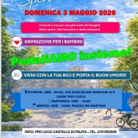 Palma Campania, pedaliamo insieme con Pro Loco Castello di Palma e Angeli