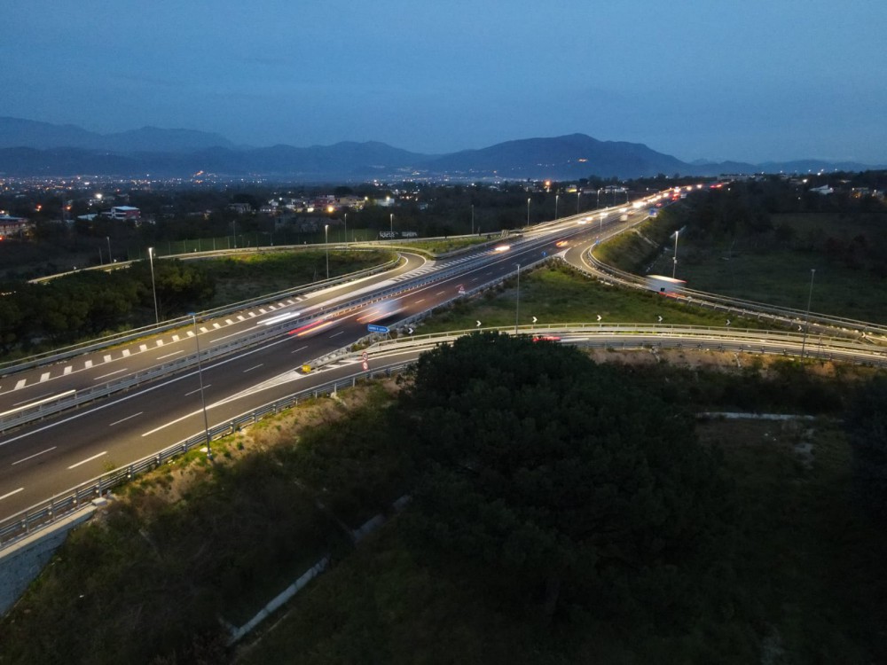 ULTIMATI I LAVORI DI REALIZZAZIONE DEGLI IMPIANTI DI ILLUMINAZIONE DI ALCUNI SVINCOLI DELLA SS268 “DEL VESUVIO”