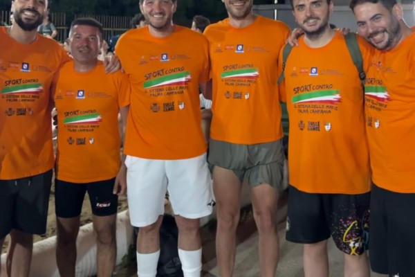 Sport contro il Sistema delle Mafie: Palma scende a rete nel segno di Falcone e Borsellino