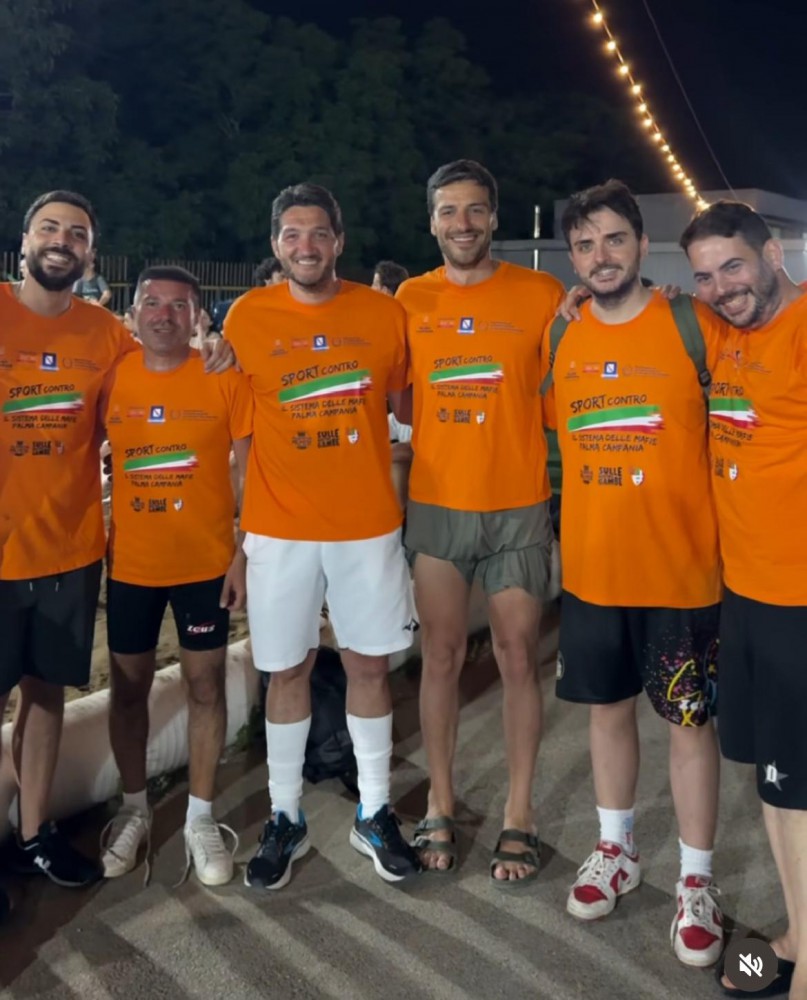 Sport contro il Sistema delle Mafie: Palma scende a rete nel segno di Falcone e Borsellino