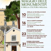 Maggio dei Monumenti e della Cultura Nolana: le prossime tappe in arrivo