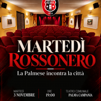 MARTEDI ROSSONERO: LA PALMESE INCONTRA LA CITTA'