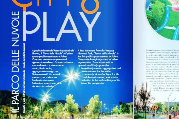 Palma Campania: il Parco delle Nuvole ha la sua pagina dedicata su una rivista internazionale 

 

 